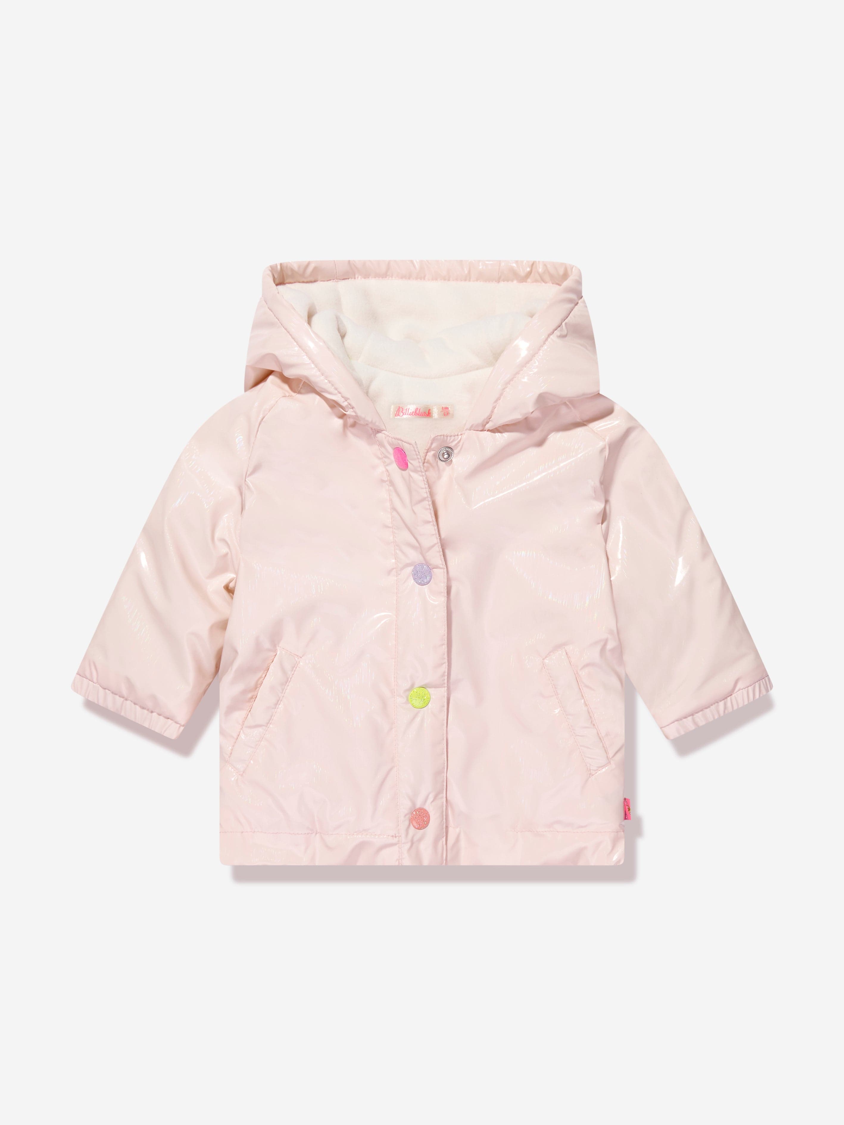 Baby pink hot sale rain coat