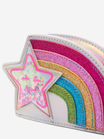 Billieblush Girls Rainbow Star Crossbody Bag