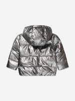 Blythe Puffer Jacket silver • Bonpoint