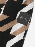 Kenzo Kids' Boy's Monogram Print Zip Jacket In Black