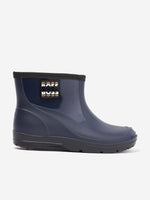 boys navy wellies