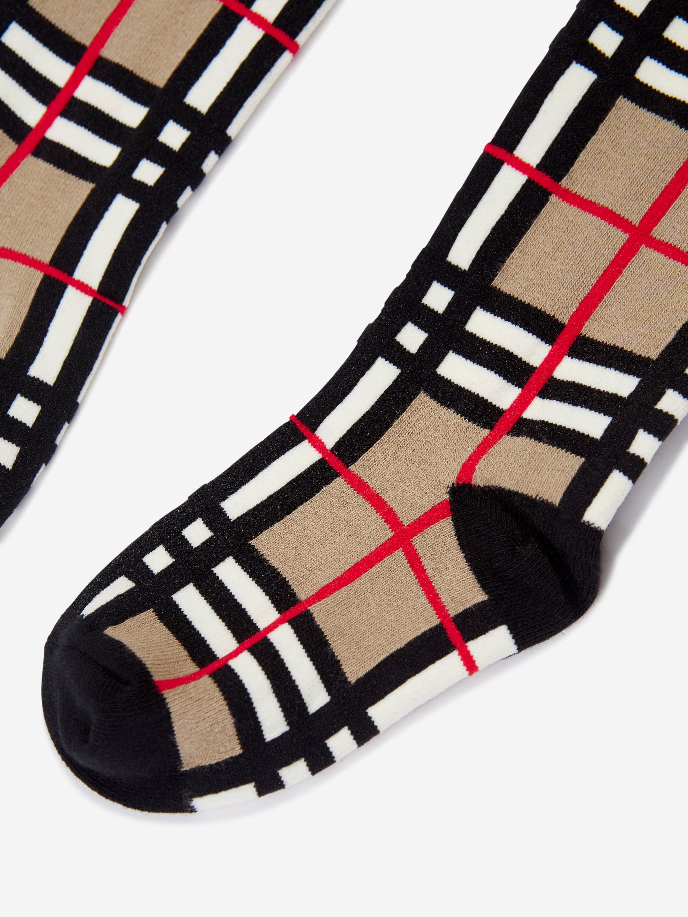 Burberry iconic selling stripe tights for kids