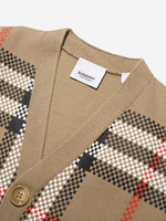 Johnny button-up cardigan, Burberry Kids