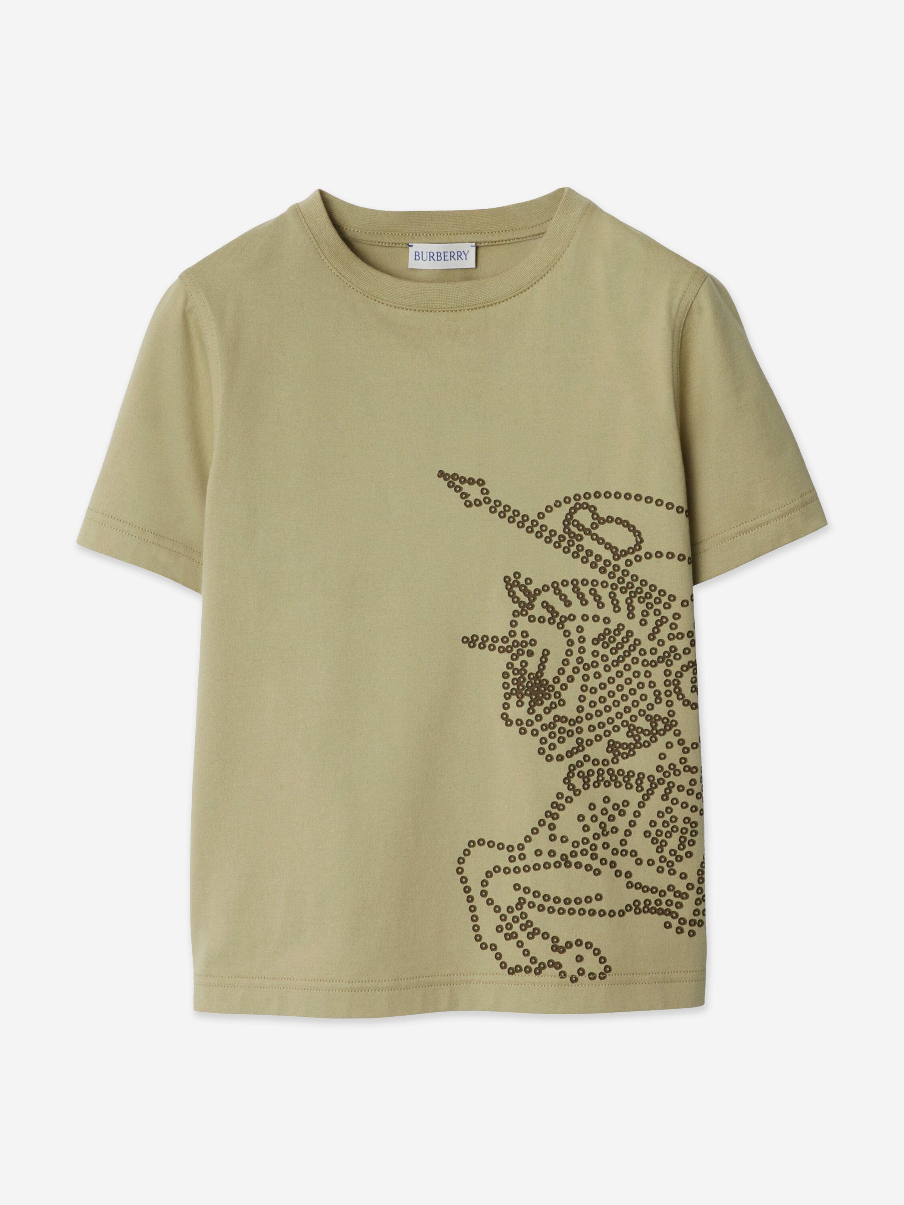 Burberry shirt kids green online