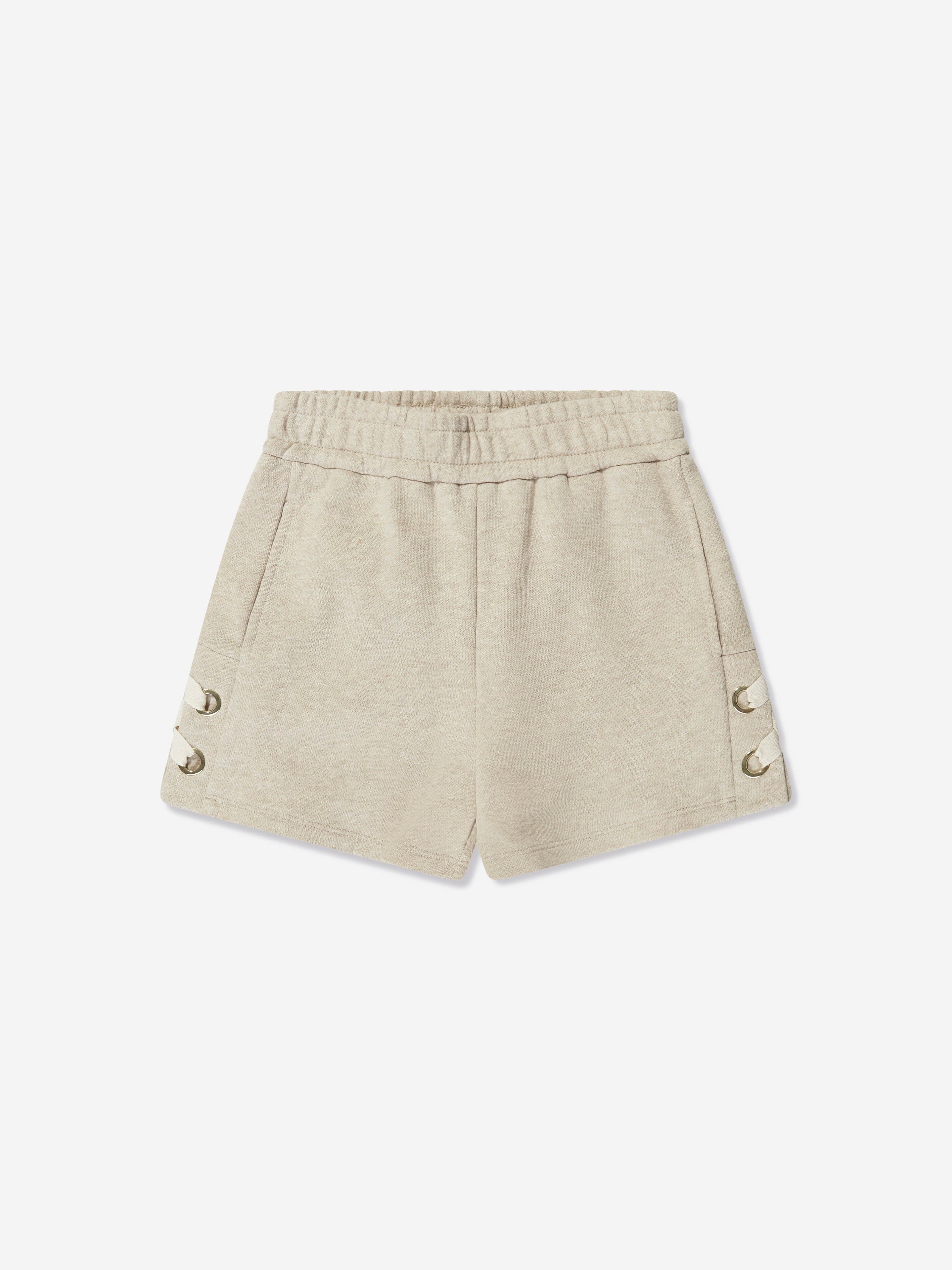 Girls 2024 beige shorts