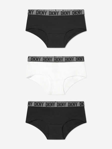Tommy Hilfiger Girls Hipster Brief Underwear 3 Pack Size Medium 8-10  Gray/Pink