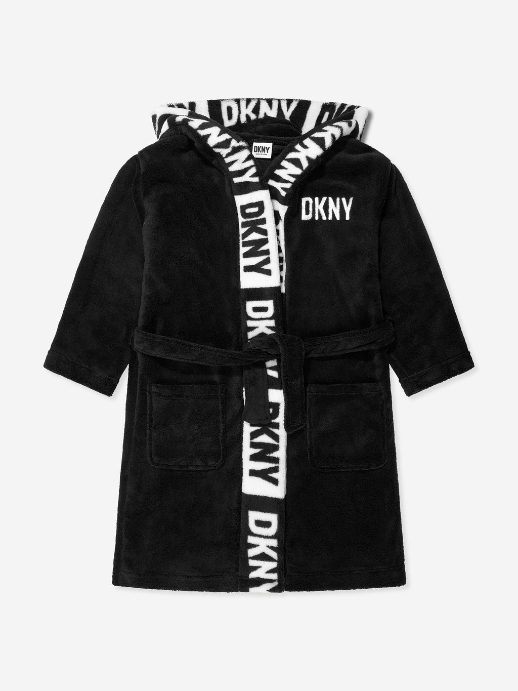 Balmain Logo-Print Hooded Robe