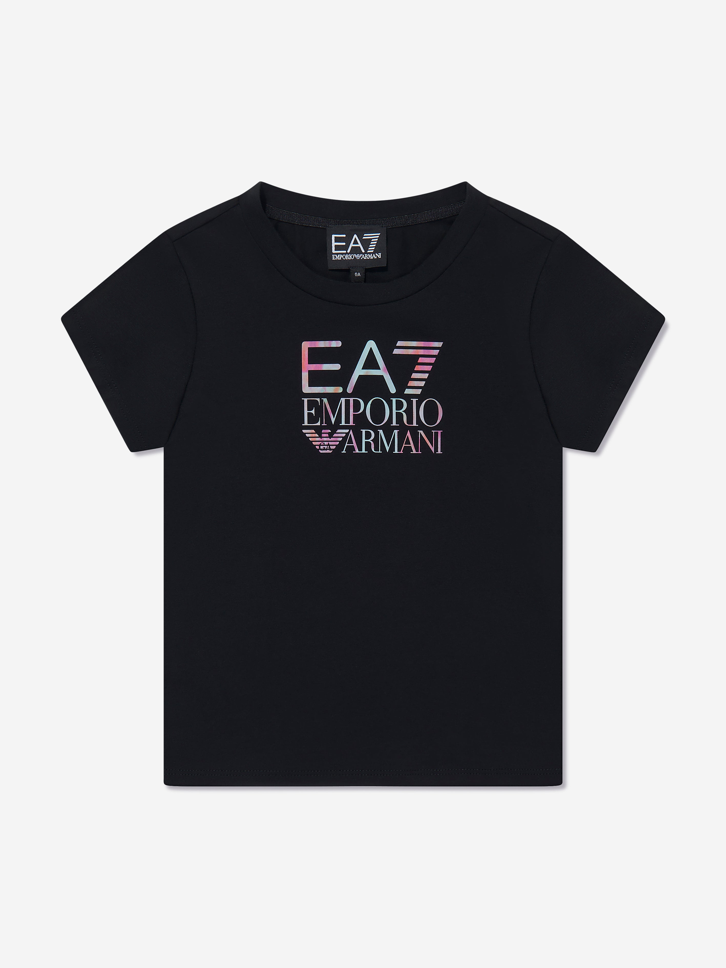 Girls Logo T-Shirt in Black