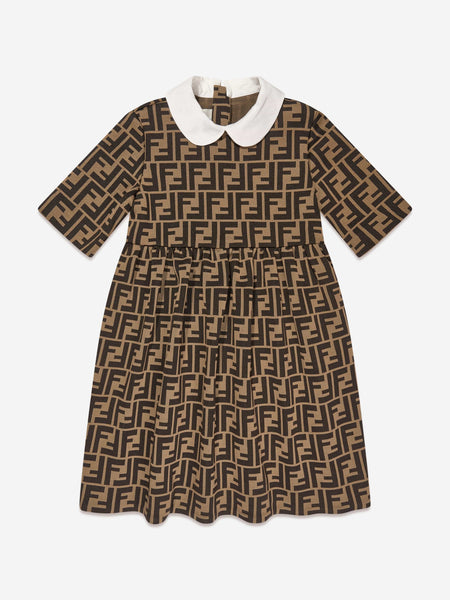 Toddler girl fendi clearance dress