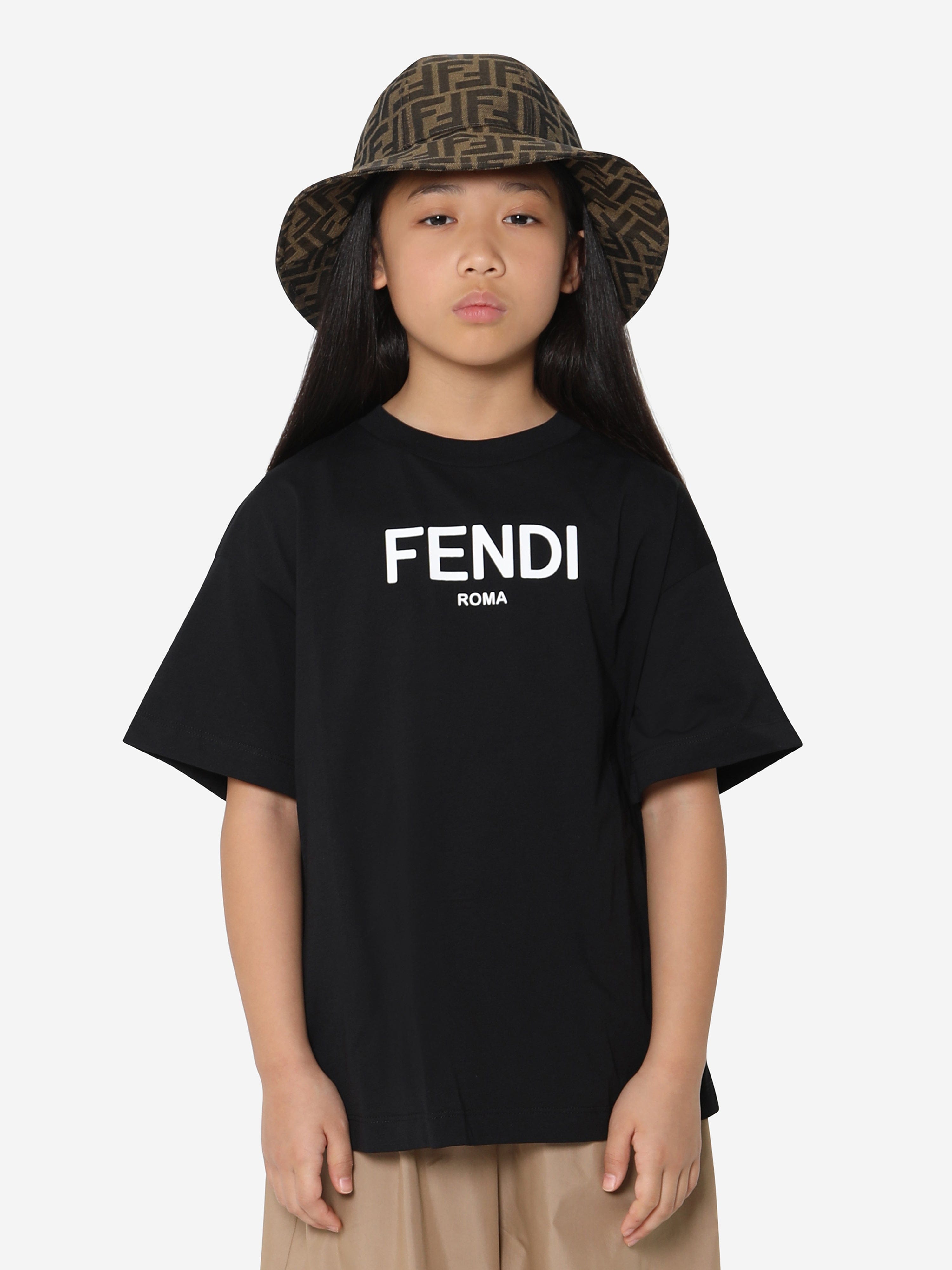 Kids fendi t shirt on sale