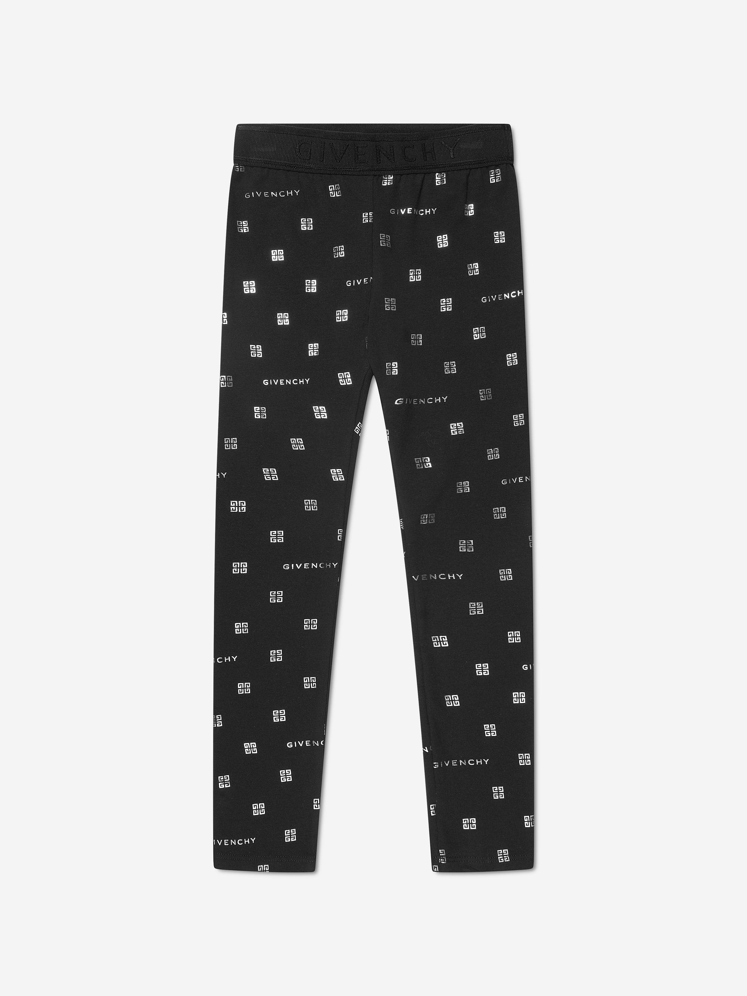 Givenchy Kids 4G-print elasticated leggings - White