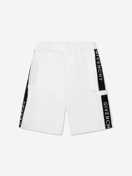 Givenchy Boy's Logo Bermuda hot Shorts