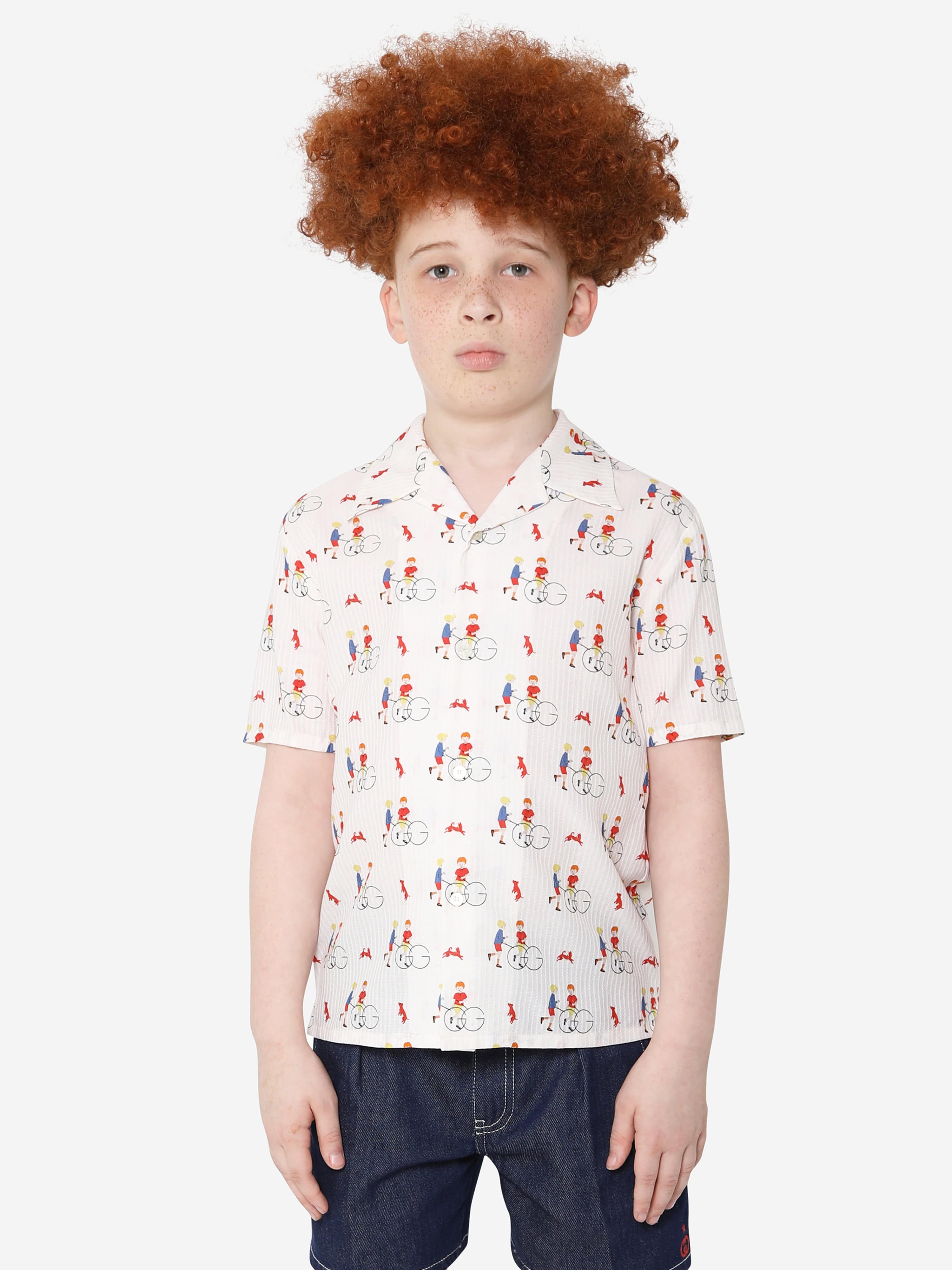 2024 gucci boys shirt