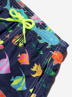 Pac-man print nylon swim shorts - Mc2 Saint Barth - Boys