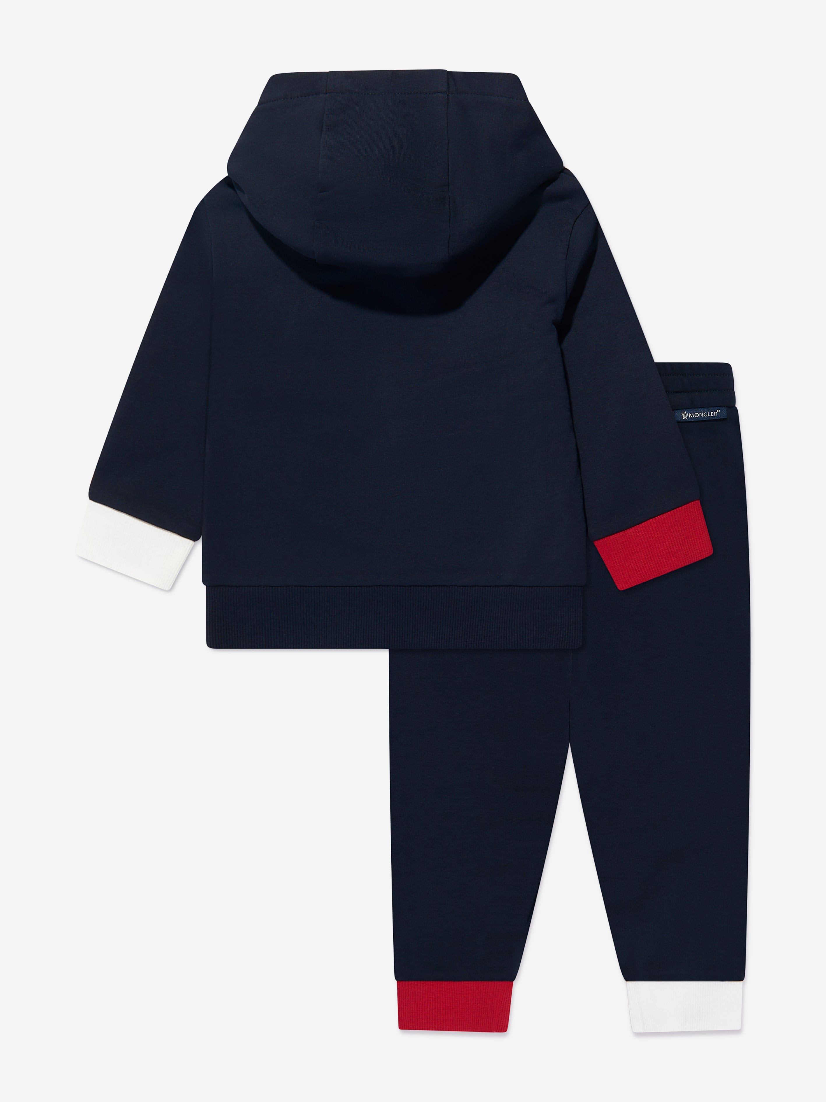 Navy blue moncler tracksuit online