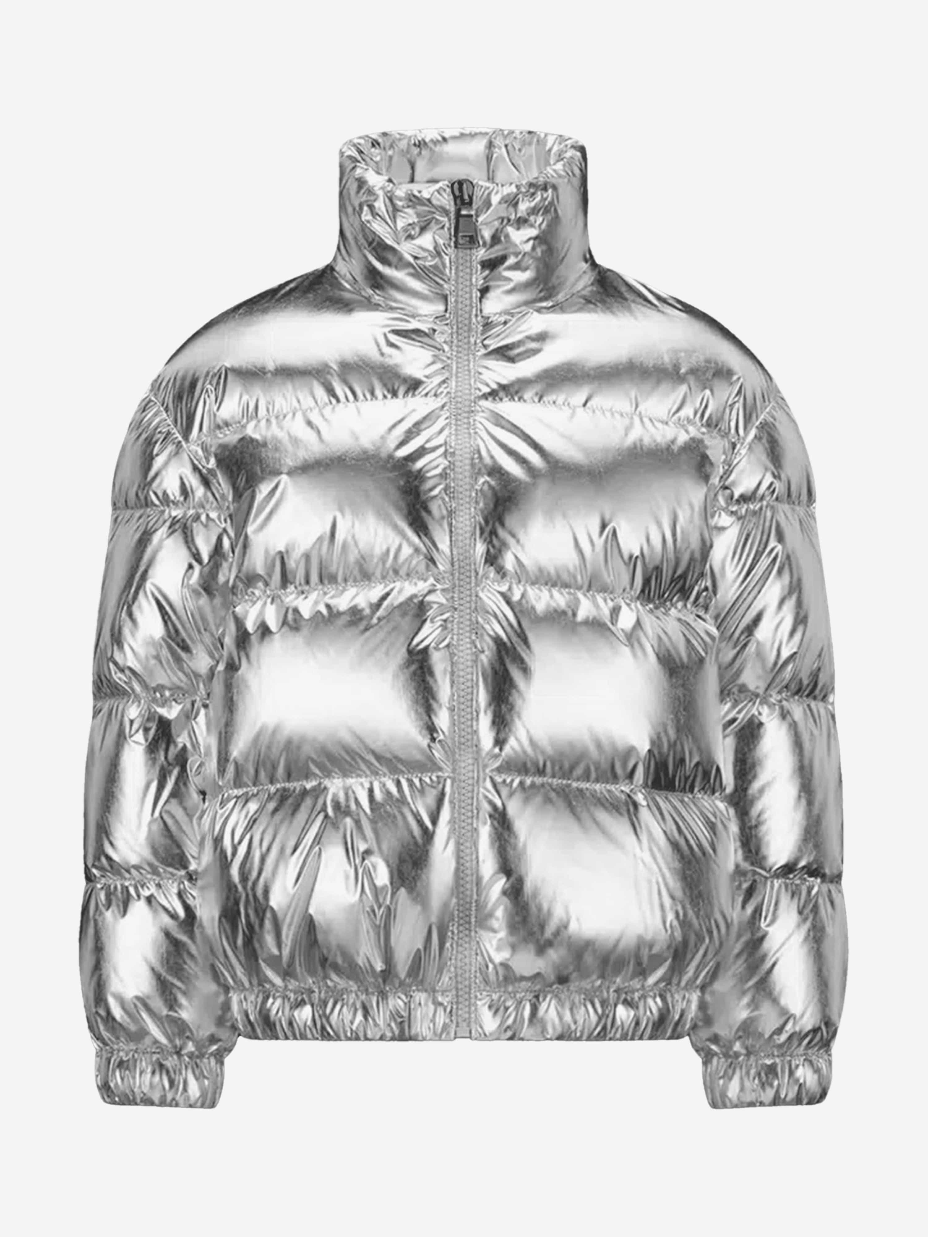 Girls Down Padded Meuse Jacket in Silver