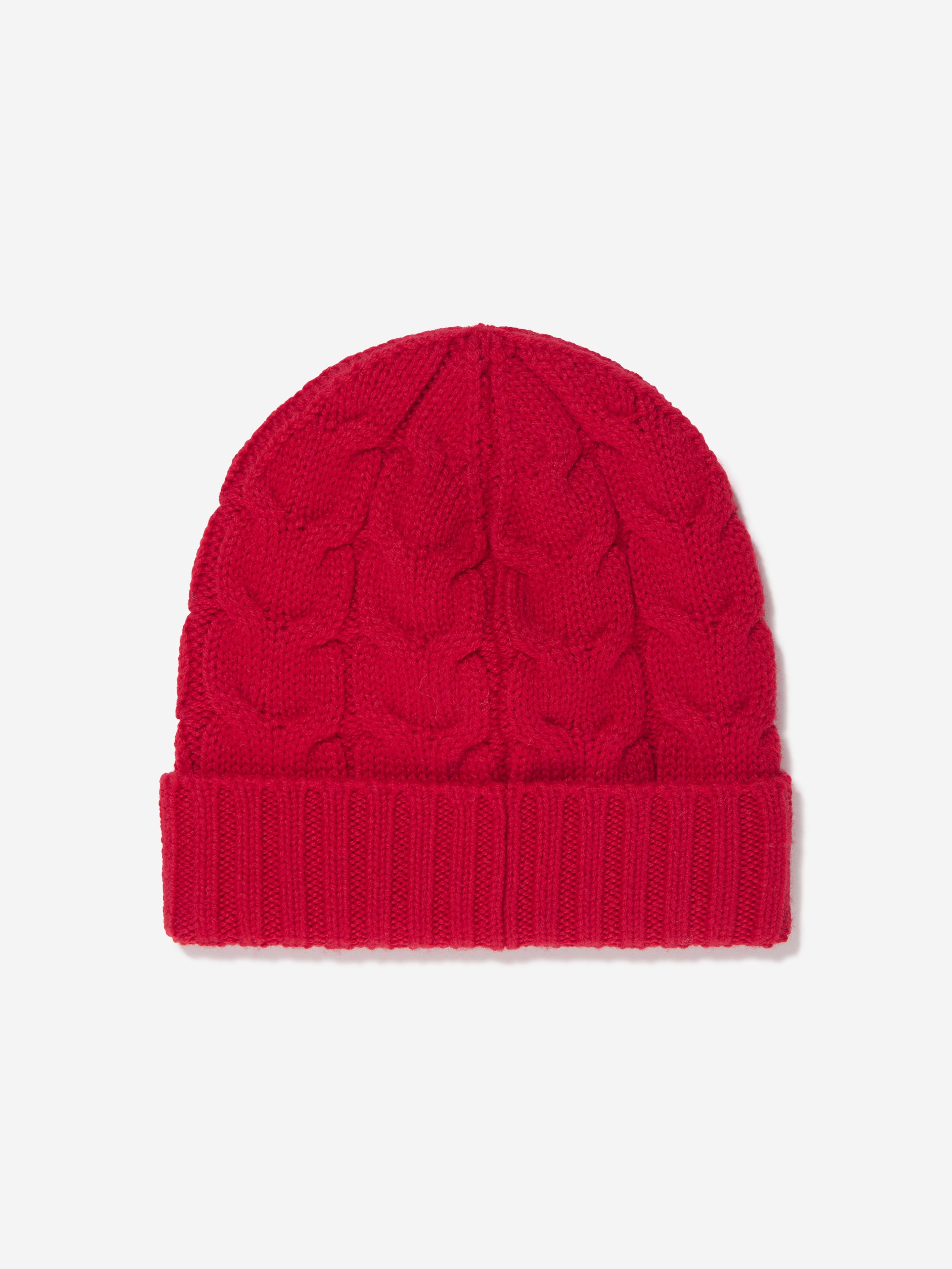 Red outlet moncler beanie