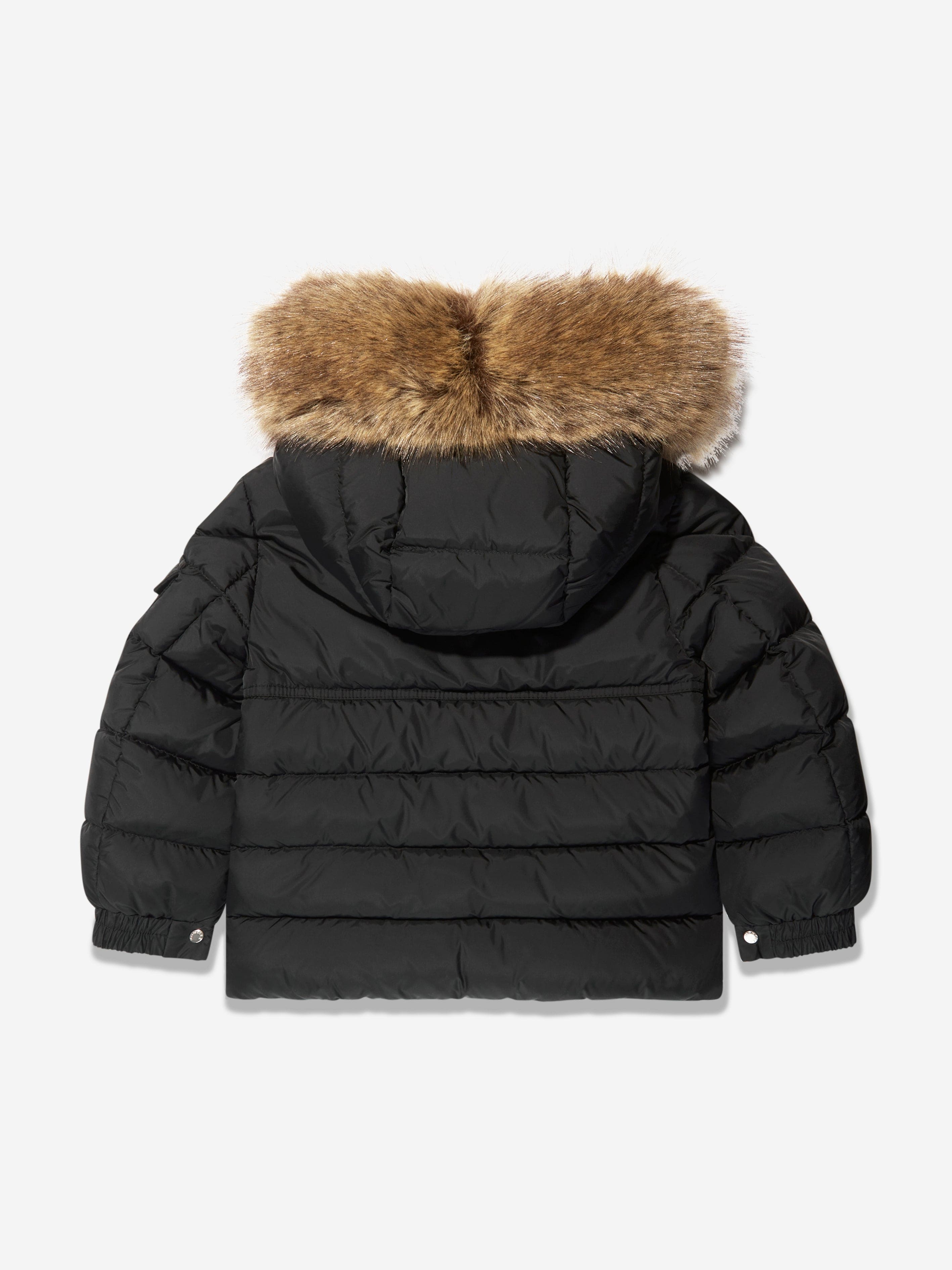 Moncler Enfant Boys Down Padded New Byron Jacket in Black Childsplay Clothing