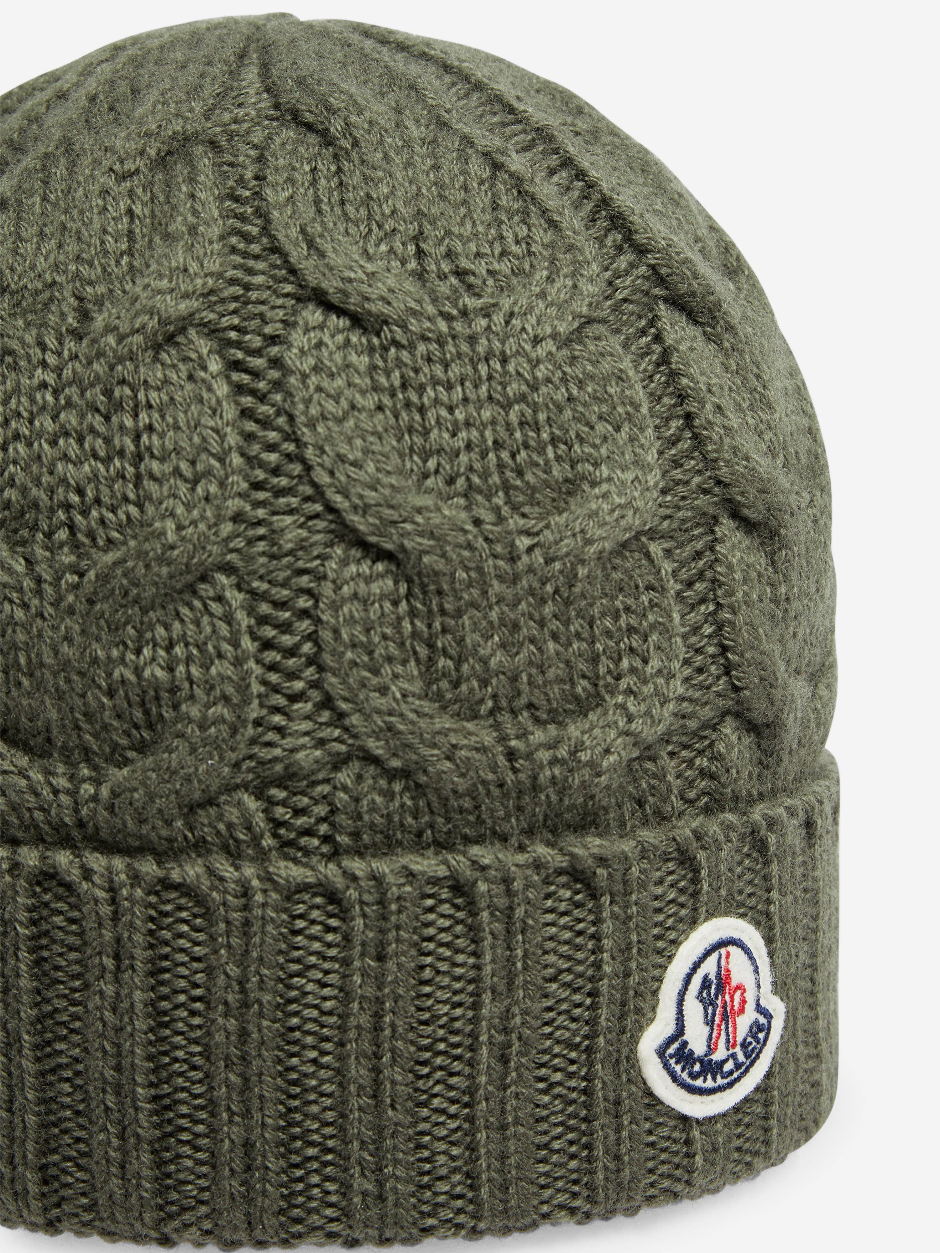 Moncler kids winter offers knit beanie hat