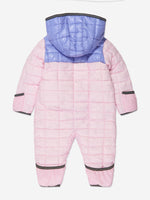 Baby Girls Colourblock Snowsuit Pink Childsplay Clothing in 