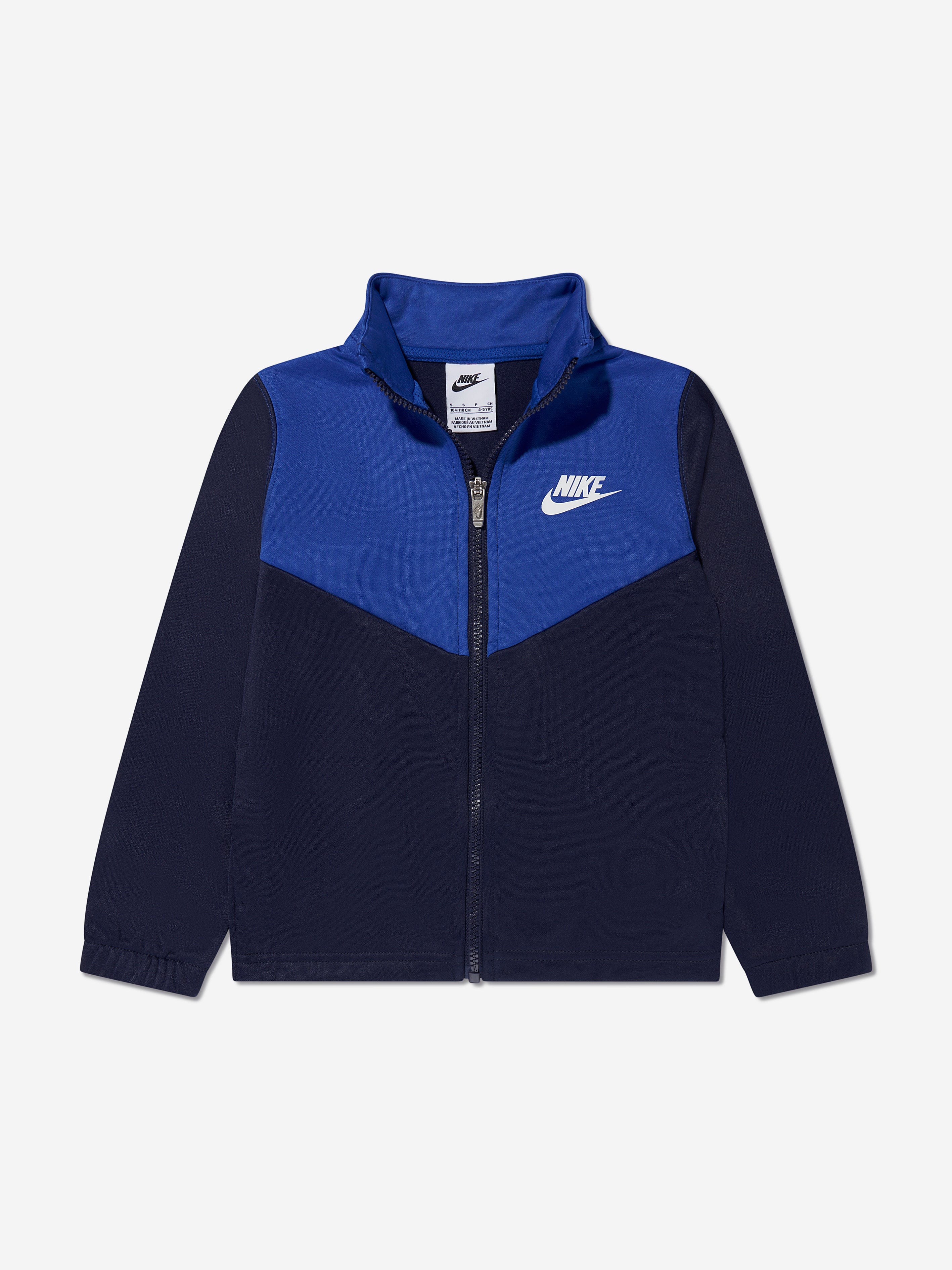 Boys navy nike coat online