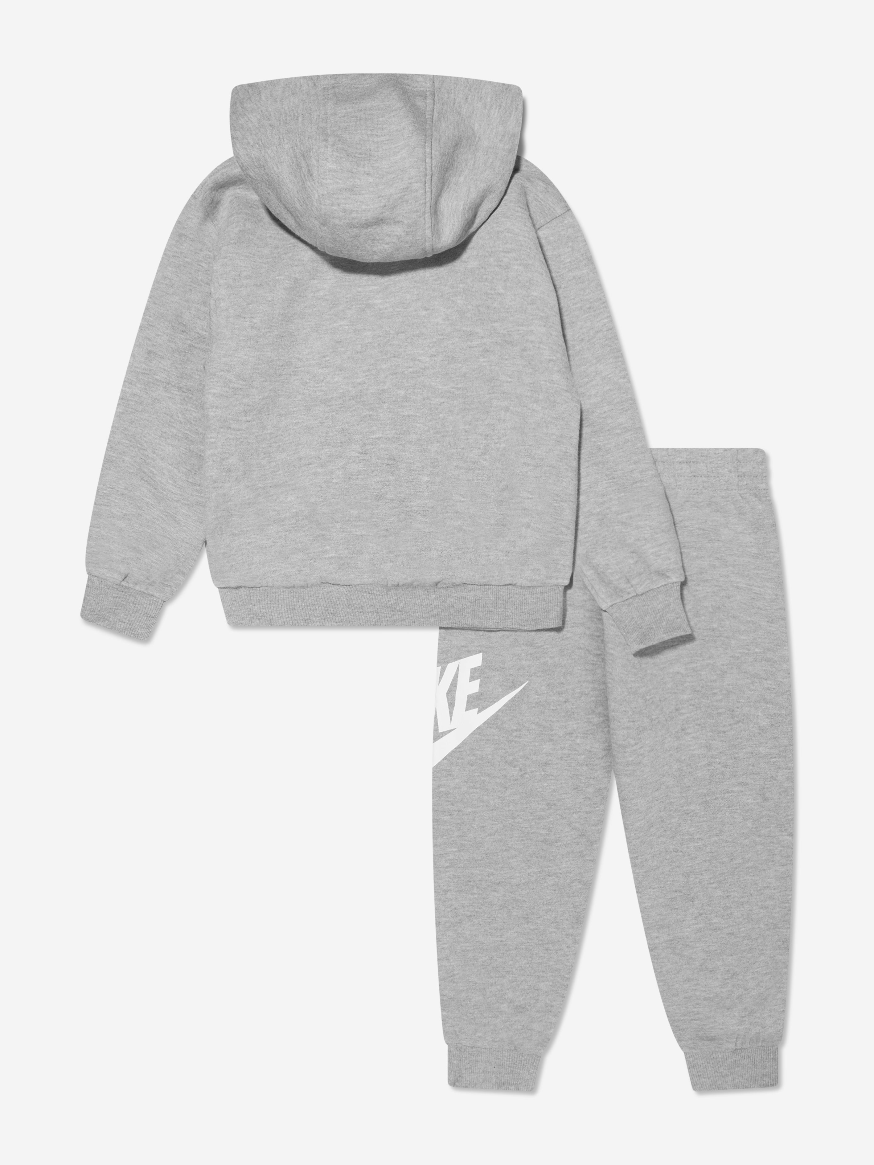 Grey nike baby tracksuit hotsell