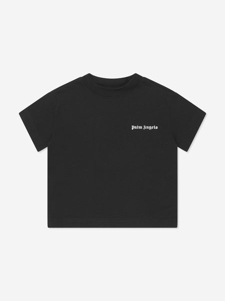 Palm Angels Black Printed T-Shirt