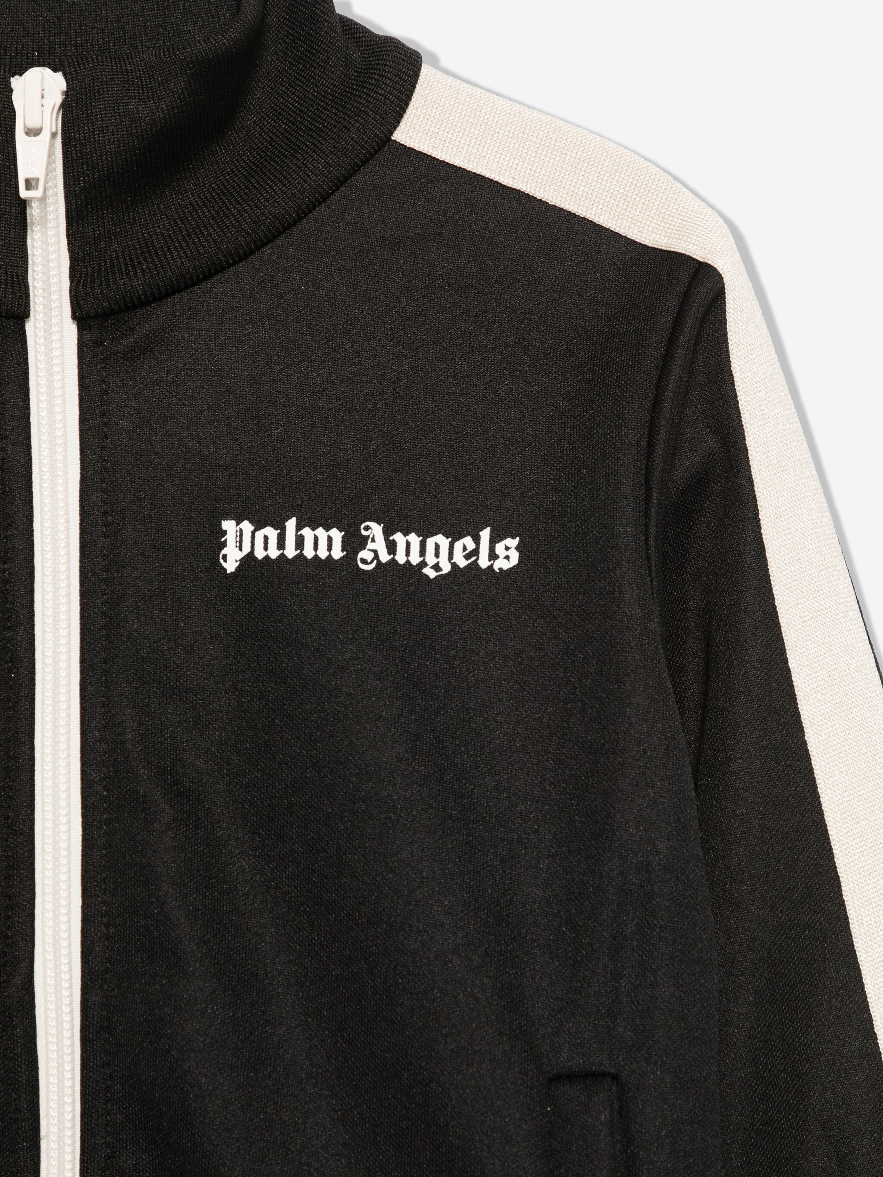 Palm angels track jacket black best sale