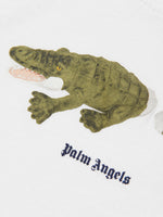 PALM ANGELS t-shirt CROCODILE White for boys