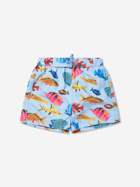 Boys Tropical Fish Shirt in Multicolour