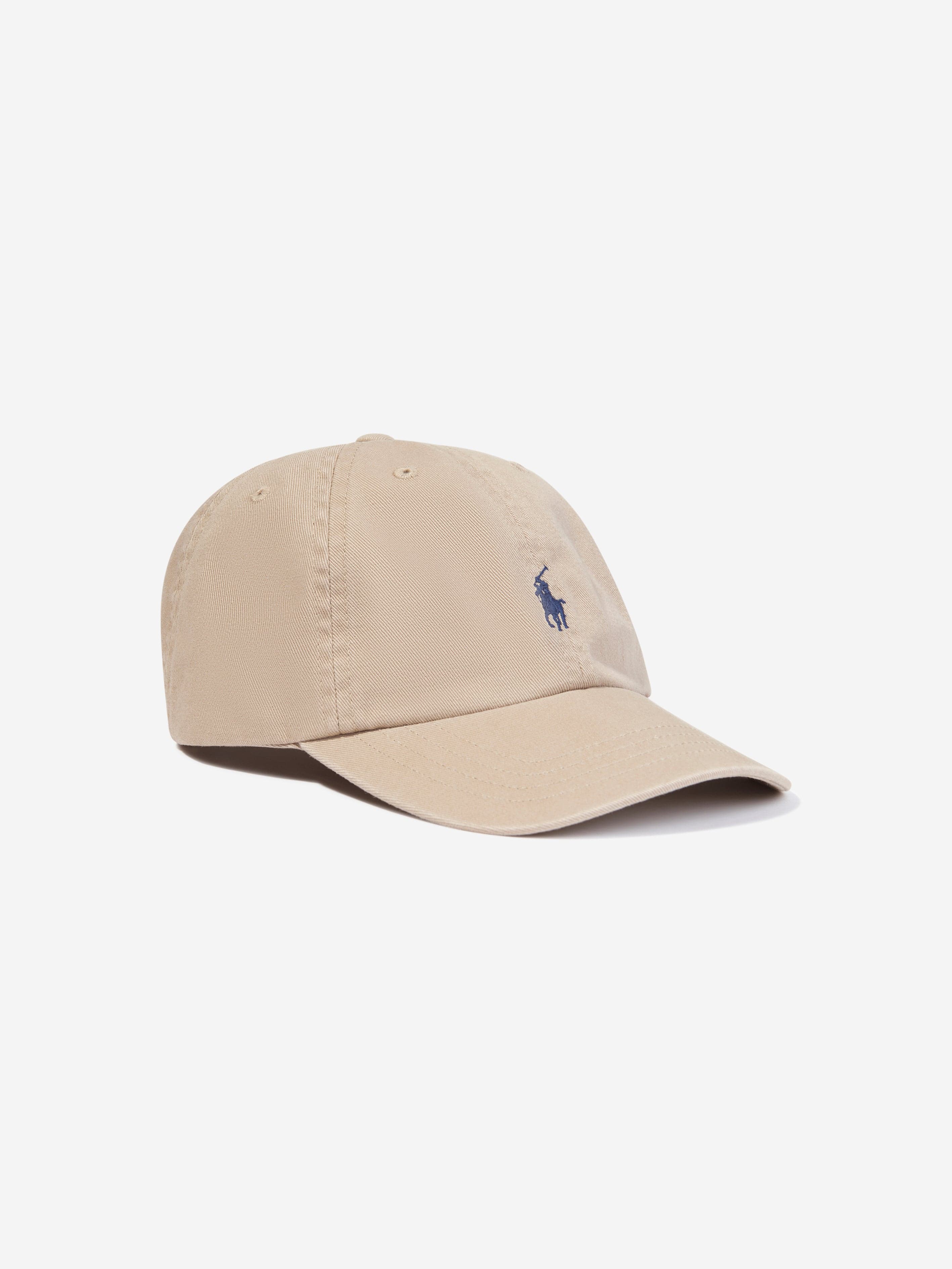 Ralph Lauren Kids Boys Classic Cap in Beige Childsplay Clothing