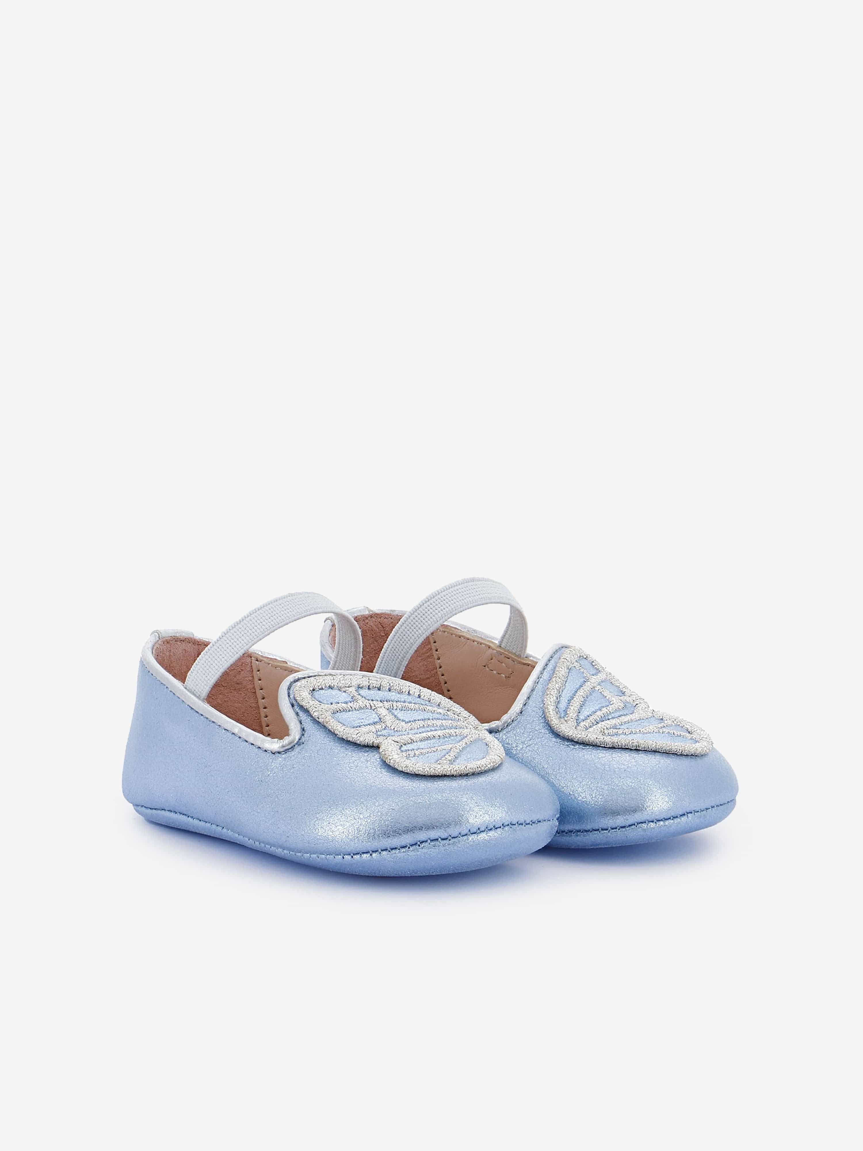 Sophia shops Webster mini butterfy embroidery flat infant