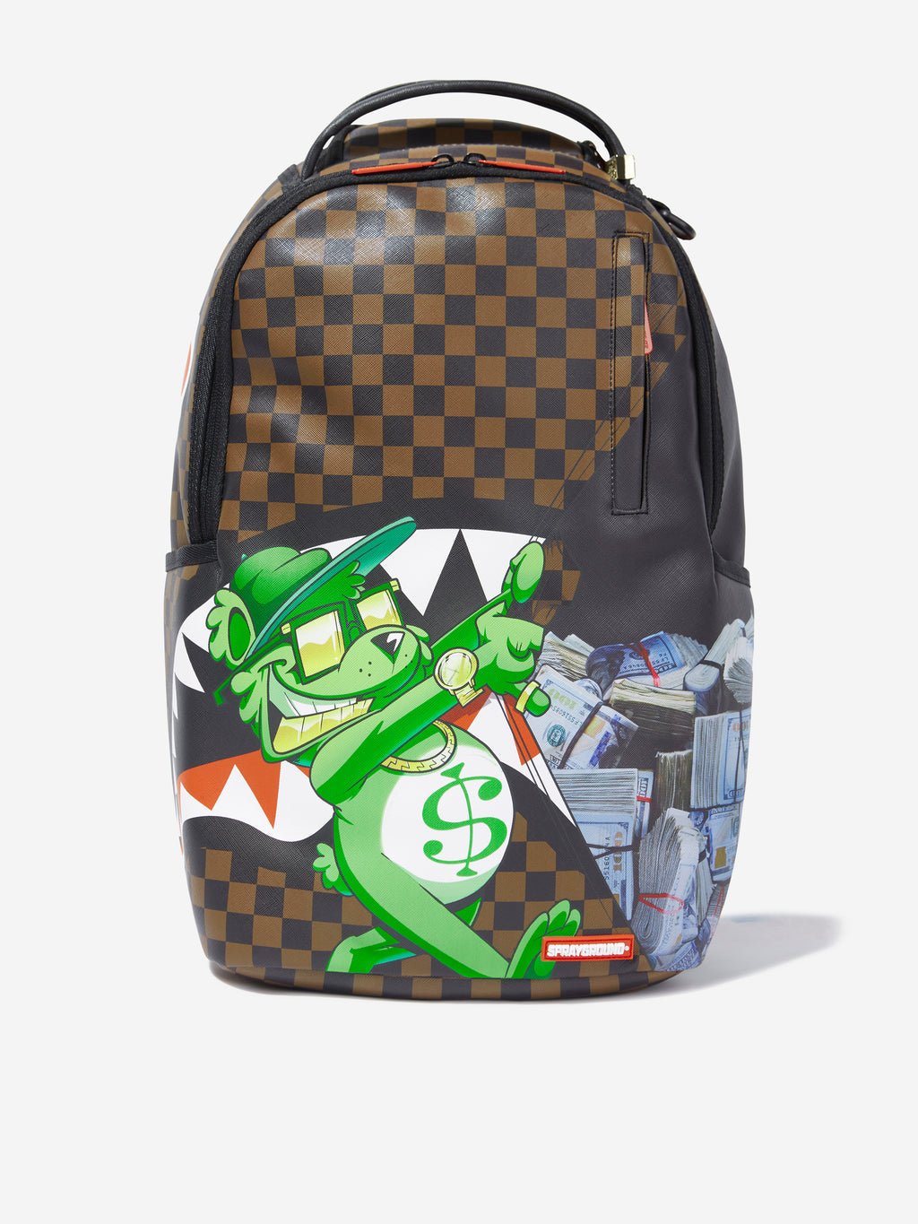 Money World Backpack in Brown
