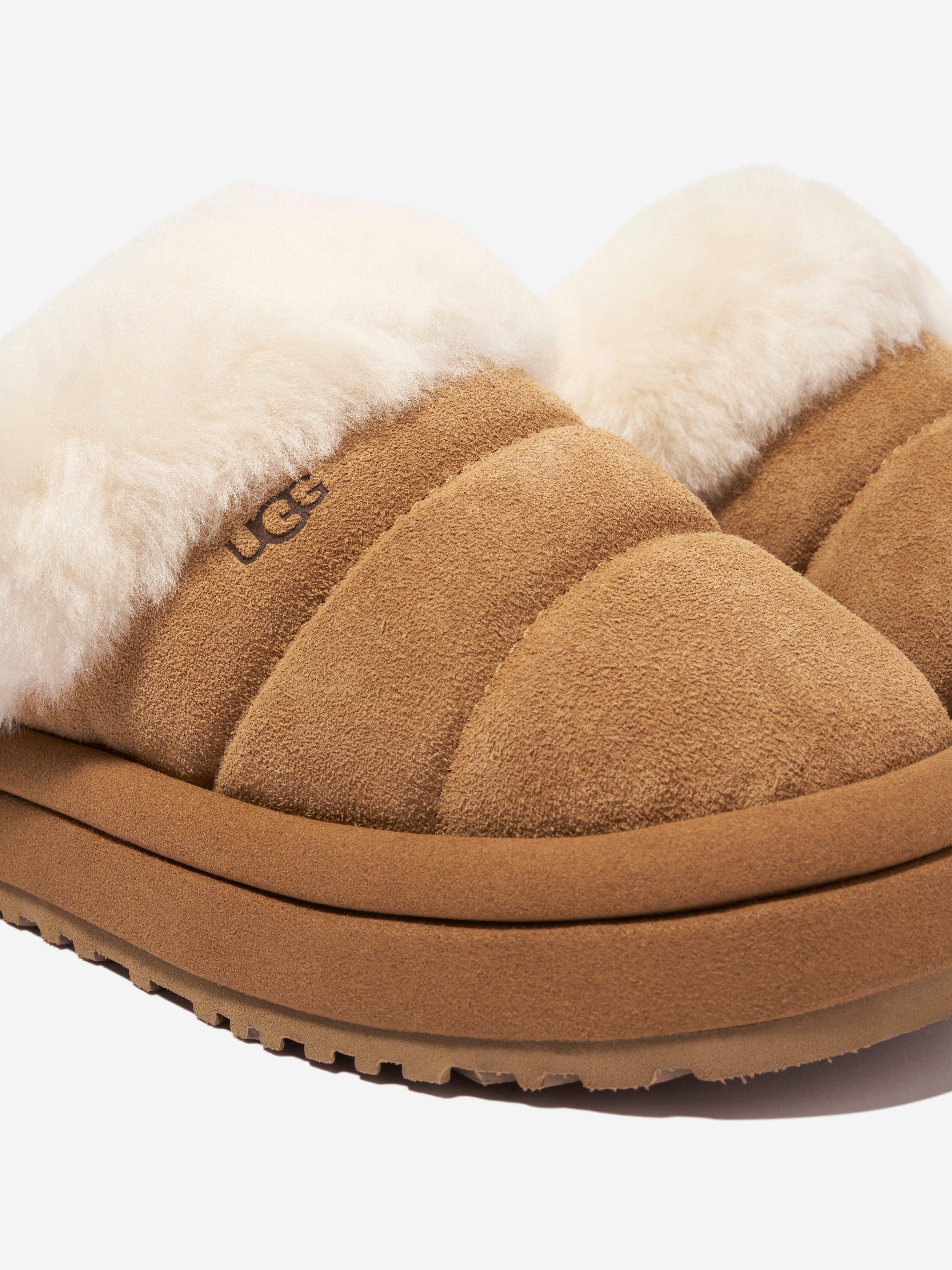 UGG Kids Tazzlita Slippers in Brown | Childsplay Clothing