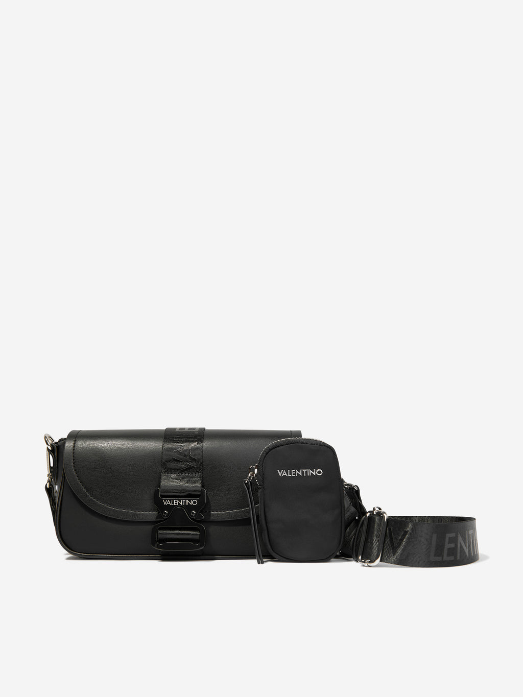 Prada Pocket nylon and brushed leather bag