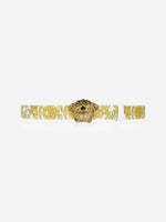 Versace Girls Reversible Barocco Belt in White