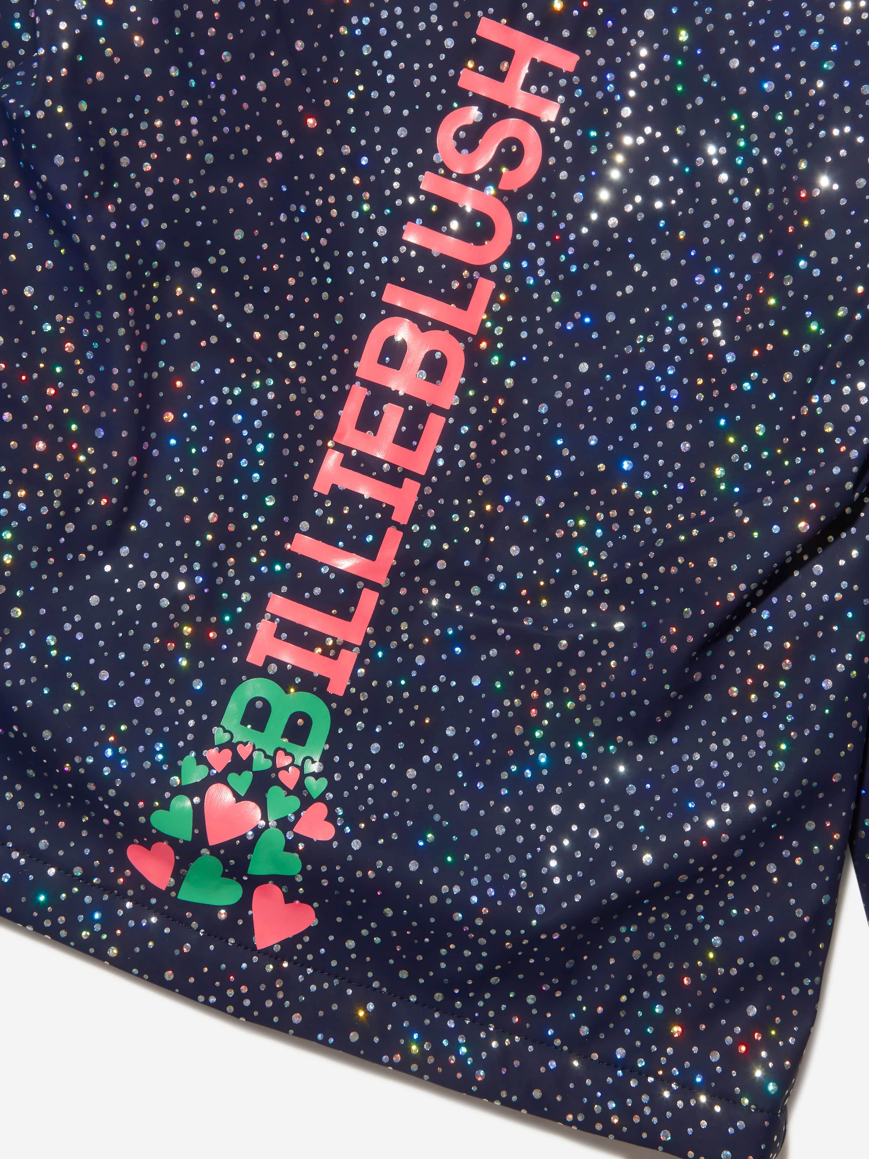 Billieblush hot sale glitter raincoat