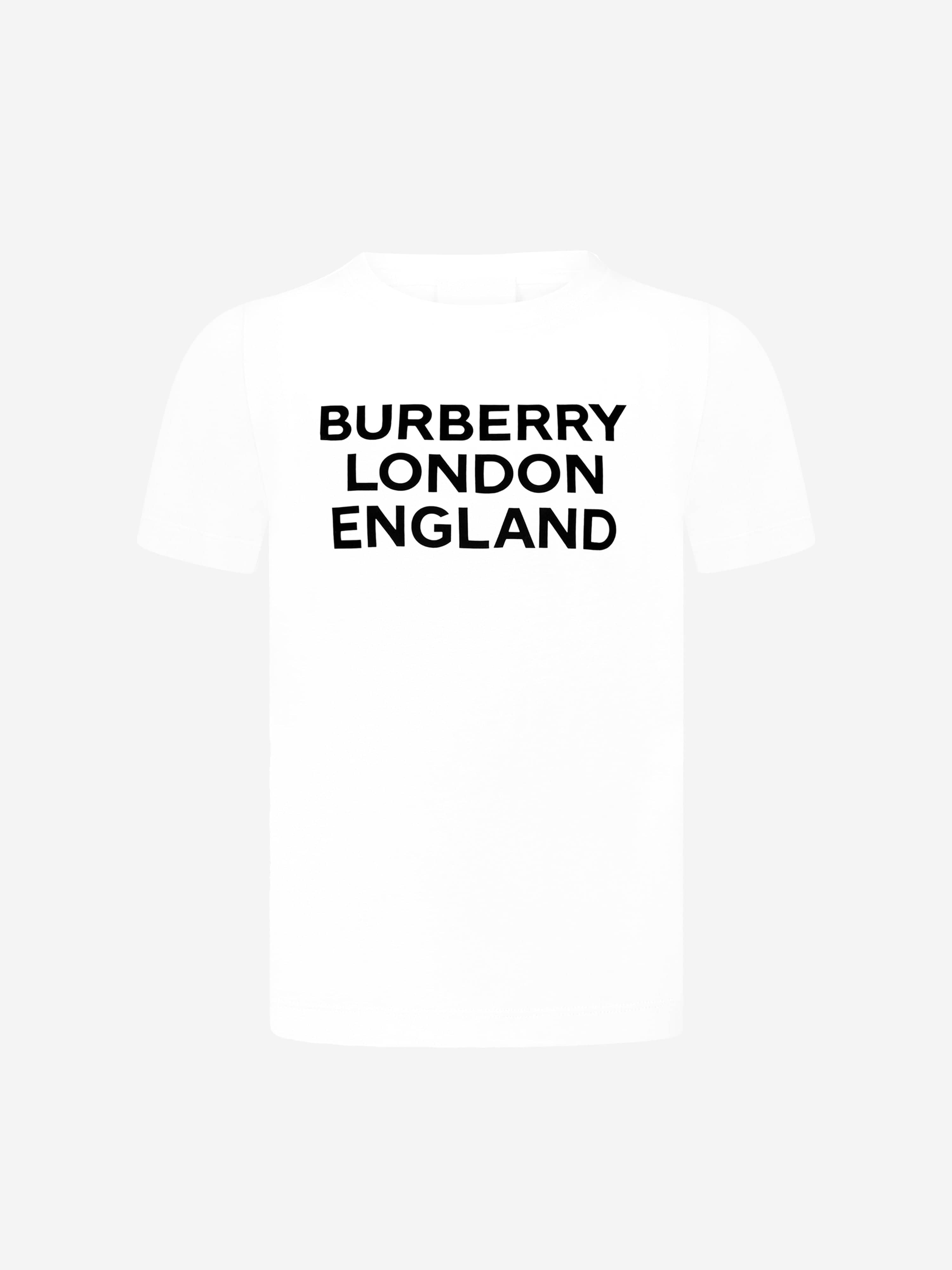 Burberry Kids Burberry Girls Cotton Logo T-Shirt | Childsplay Clothing