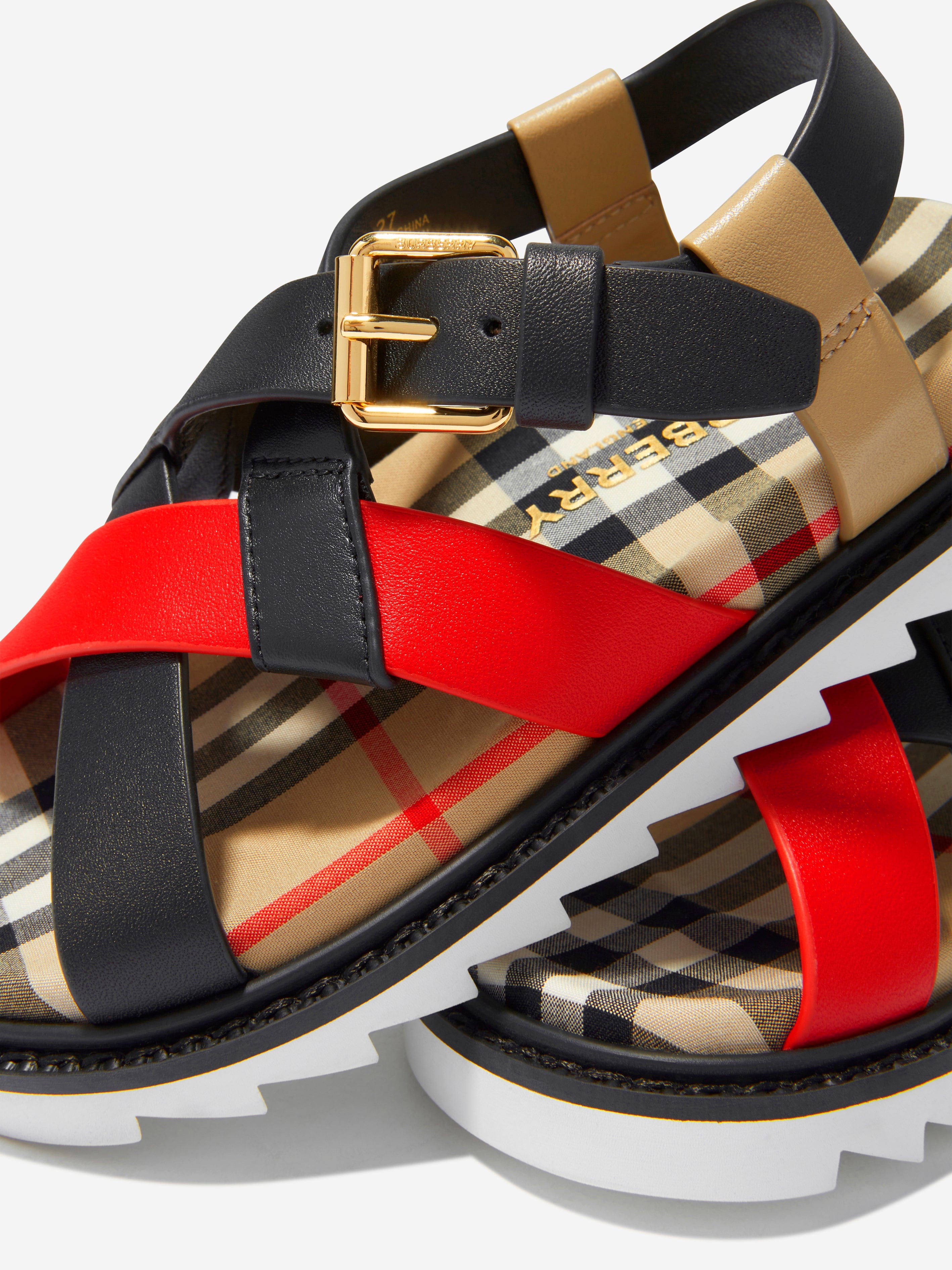 Burberry deals Unisex Sandals for kids