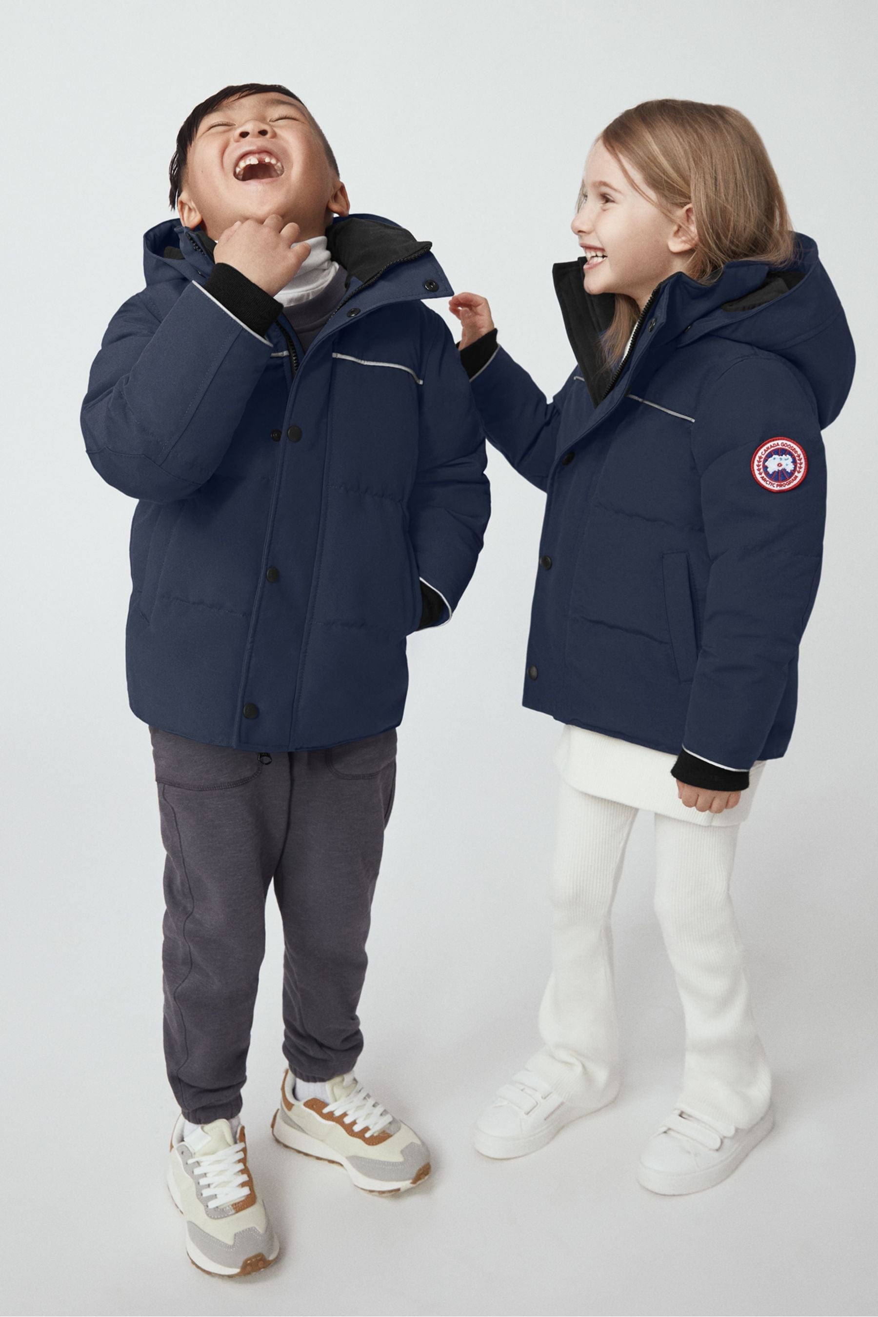 Goose down children's coats orders