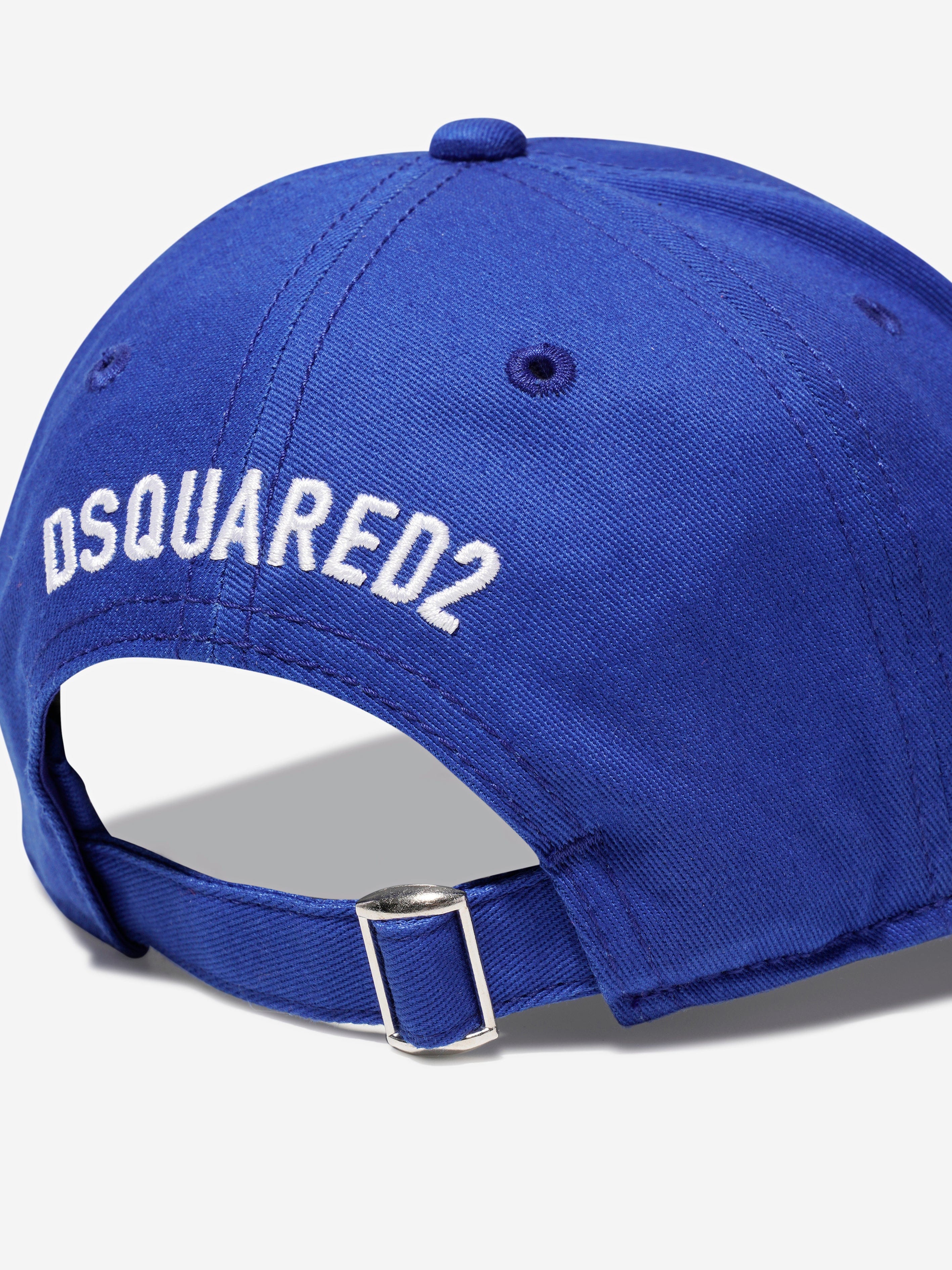 Dsquared2 Kids logo-print cap - Blue