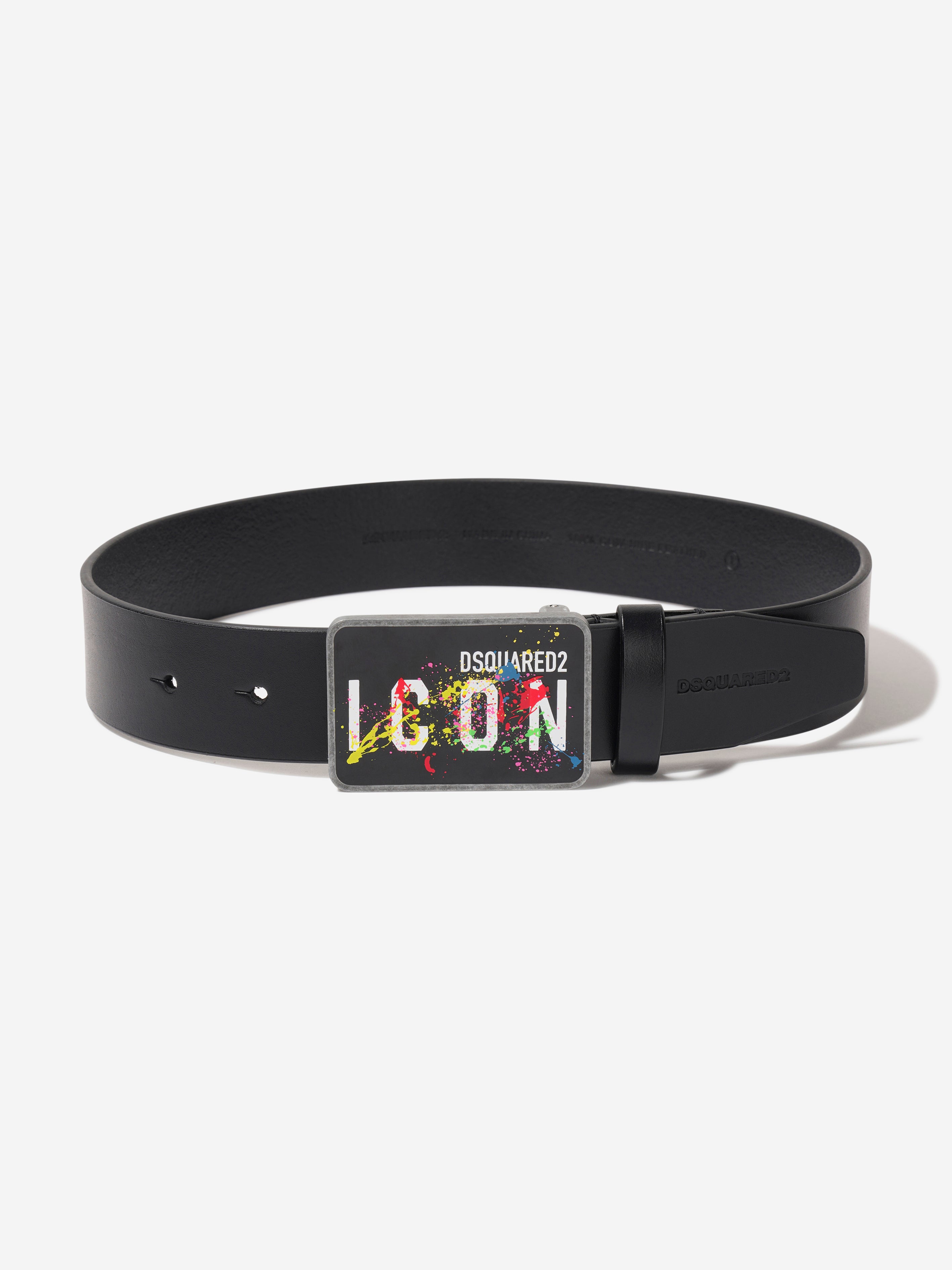 Dsquared2 ICON buckle belt - Black