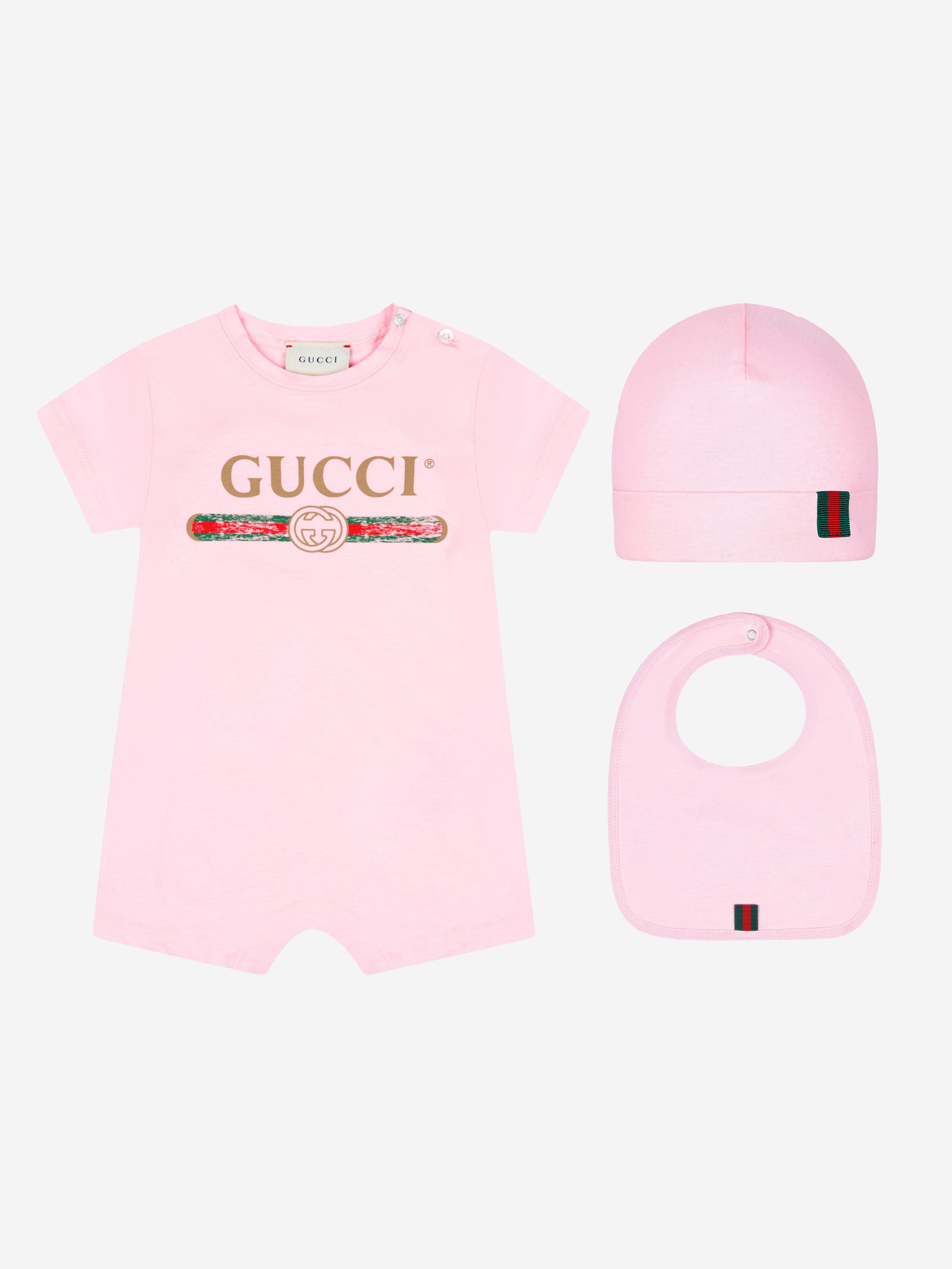 Gucci Baby Girl Long 2024 Sleeve Romper Jumper 12-18