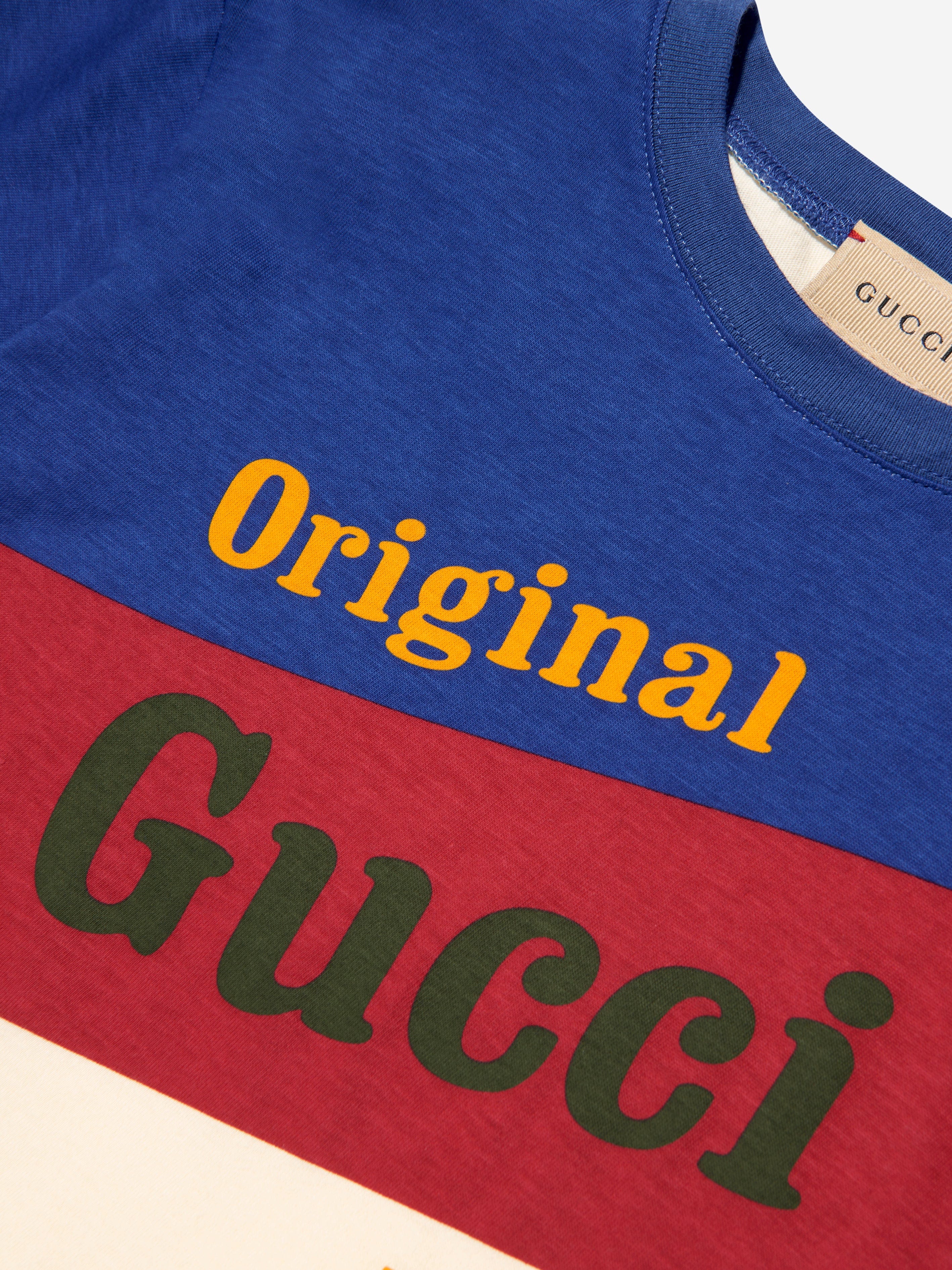 100% Authentic hot Gucci kids shirt