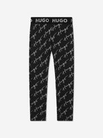 HUGO Printed leggings girl black 