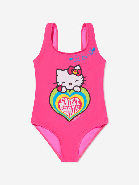 MC2 Saint Barth Girls Hello Kitty Swimsuit in Pink | Childsplay Clothing