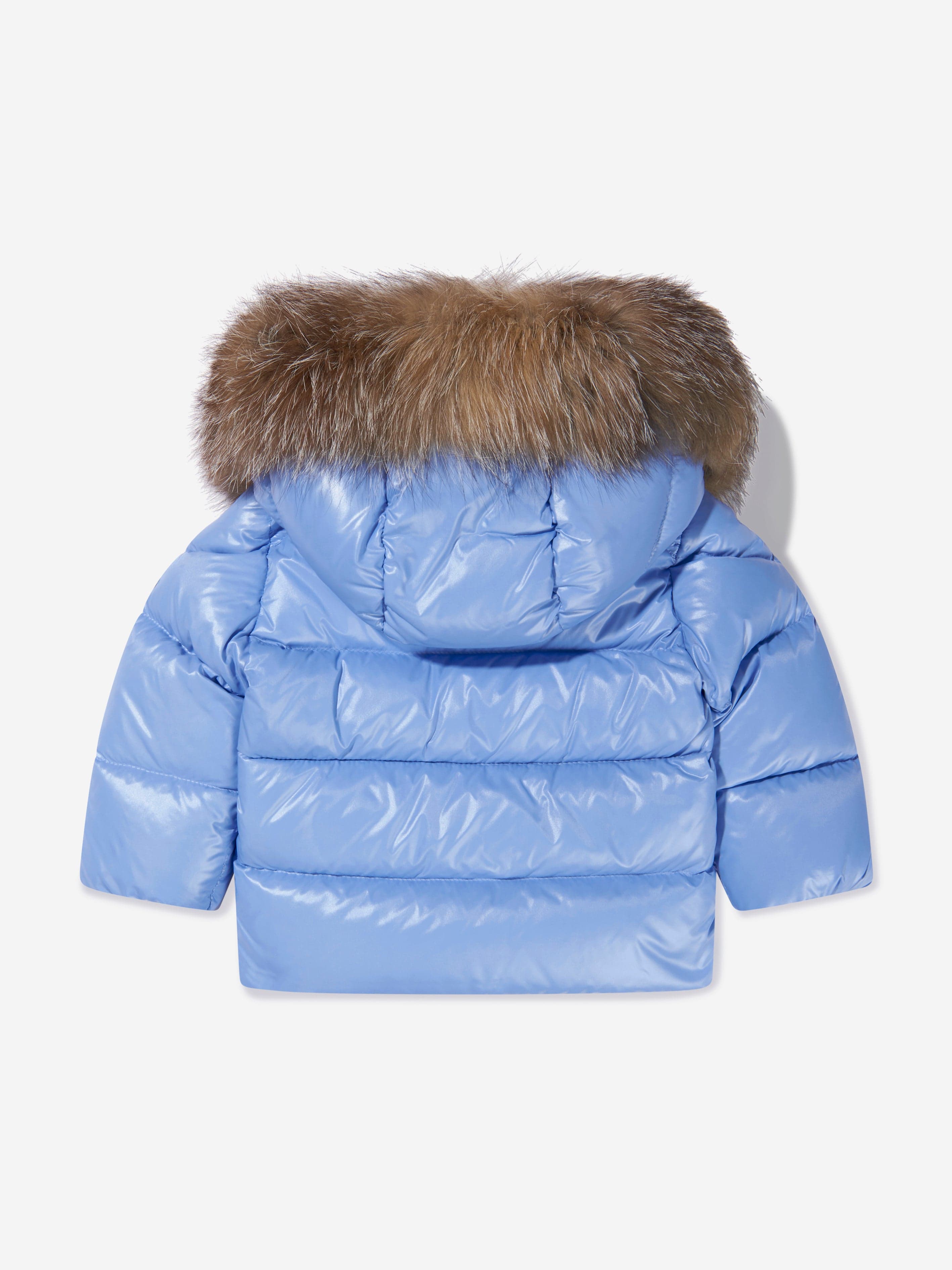 Moncler baby shops coat with fur