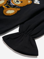 MOSCHINO BAMBINO Teddy Bear logo-print T-shirt dress - ShopStyle