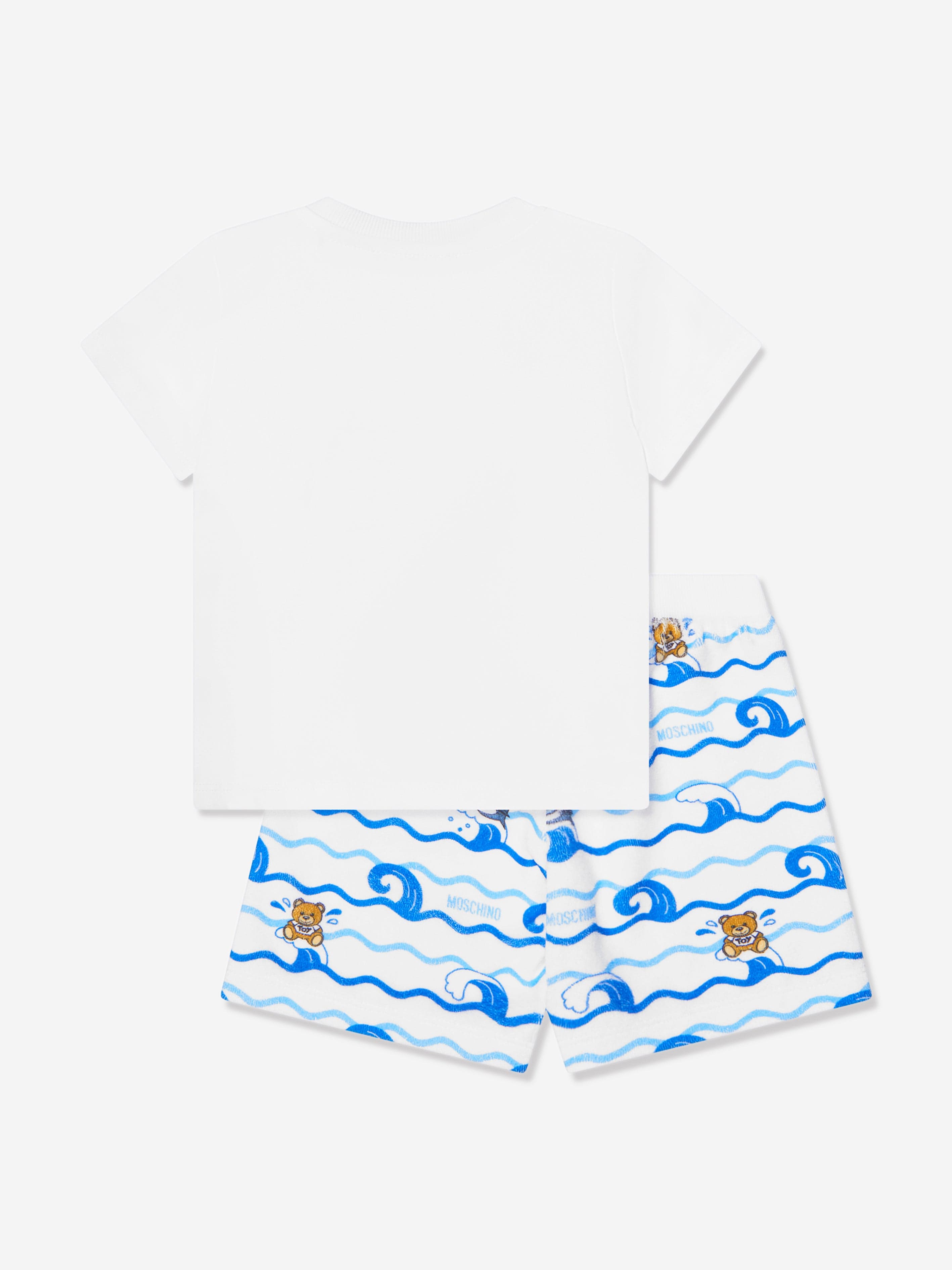 Moschino T-shirt & Shorts Summer selling Set size 12-18 months